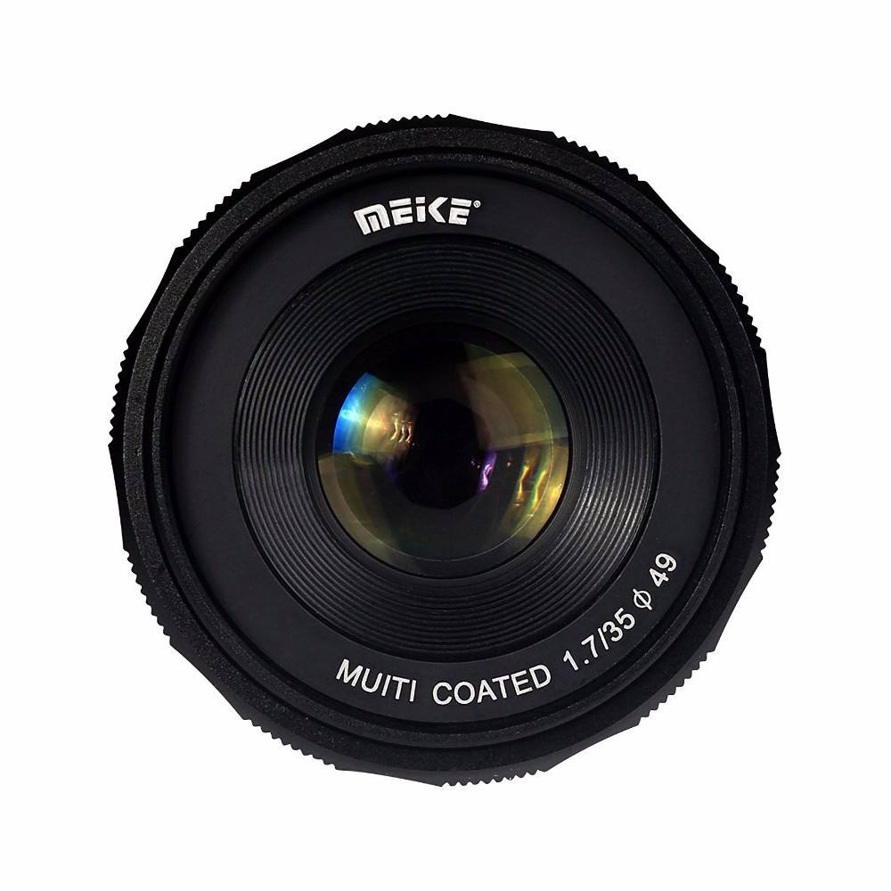 Meike 35mm F1 Efm Wide Angle Lens Sony A6300 Meike 35mm Manual