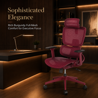 Chaise de bureau ergonomique moderne en maille, colorée, pour ordinateur, avec support lombaire, pivotante à 360 degrés et réglage à vérin à gaz, vente en gros