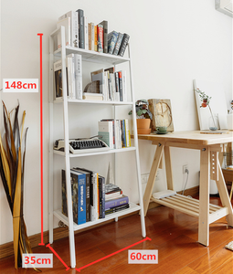 Estantería Metálica <span class=keywords><strong>de</strong></span> 4 Niveles Estilo Nórdico para Sala <span class=keywords><strong>de</strong></span> Estar, Venta Directa <span class=keywords><strong>de</strong></span> Fábrica, Estantería <span class=keywords><strong>de</strong></span> Acero Tipo Escalera, Librería Metálica - Product Image 5