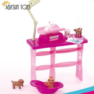 Ensemble de jeu d'infirmière en plastique solide pour filles, ensemble de poupée de bébé à <span class=keywords><strong>corps</strong></span> <span class=keywords><strong>dur</strong></span>, poupée à la mode - Product Image 5