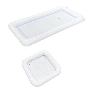 Porte-boisson gonflable en <span class=keywords><strong>PVC</strong></span> et plateau de bar de <span class=keywords><strong>piscine</strong></span> pour les fêtes de l'eau pour les radeaux de bain à vin glacé Matelas à eau - Product Image 4