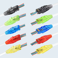 Zonze Transparente Verzugsfreie PVC-Stecker für Cat5/Cat5e/Cat6/Cat6A/Cat7 Netzwerk RJ45 Patchkabel Durchsichtiger Zugentlastungs-Steckverbinder
