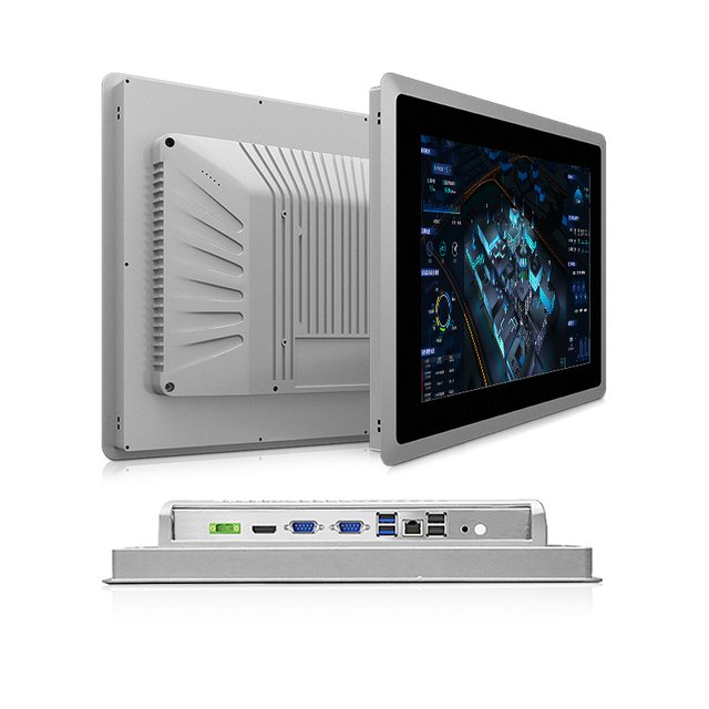 Industrial Pc Hmi 10 12 15 17 19 21.5 Inch IP65 Touch Screen Industrial Phoenix Terminal Win I7 Touch Panel Industrial PC