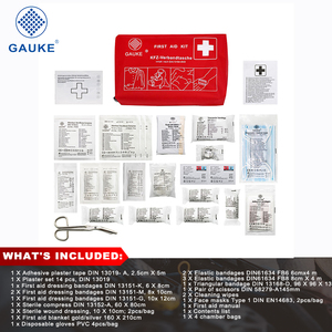 Botiquín de <span class=keywords><strong>Primeros</strong></span> <span class=keywords><strong>Auxilios</strong></span> Profesional, Bolsa Médica Compacta y Ligera <span class=keywords><strong>para</strong></span> Emergencias en Casa, al Aire Libre y en el Automóvil, Garantía de 5 Años - Product Image 3
