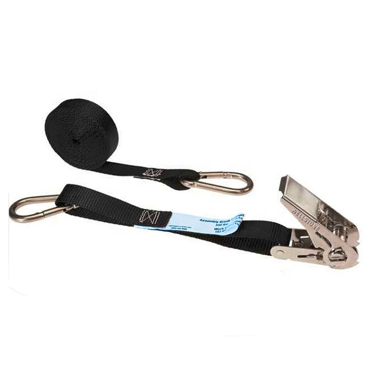 2021 new design lashing tension band cargo heavy duty wholesale ratchet tie down strap ratchet lashing strap