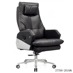 Silla de Diseño Moderno en Cuero PU/Cuero Vacuno 37760-2018A - Product Image 1
