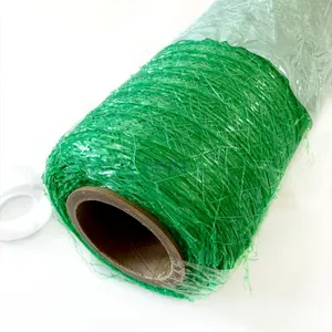 Plastik tarım beyaz ambalaj yuvarlak silaj/saman balyası/balya Net Wrap