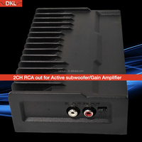 10 "voiture Android DSP Navigation amplificateur qualité sonore 50W 4CH Android grand écran basse mise à niveau autoradio amplificateur classe AB