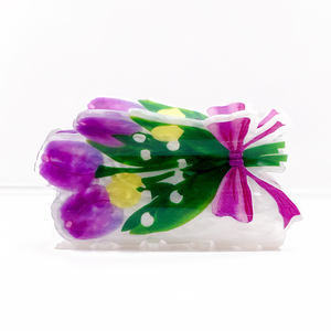 Clips de acrílico con estampado UV estilo europeo y americano, accesorios para el cabello de mujer, estilo retro, venta al por mayor personalizada. - Product Image 5