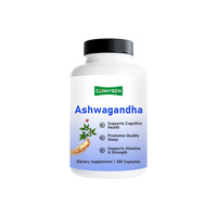 Ondersteunt de cognitieve gezondheid Ashwagandha capsules, extract van zwarte peper, Ashwagandha complex ter ondersteuning van een goede nachtrust