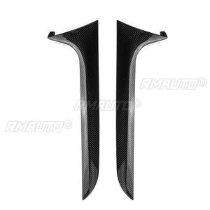 Aileron arrière de voiture noir brillant/aspect carbone, garniture de protection latérale pour Audi A6 C7 Travel Edition Allroad 2012-2018 - Product Image 3