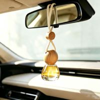 Diffuseur d'huiles essentielles pour voiture moderne personnalisé de 8 ml, parfum d'ambiance, flacon de parfum, ornement suspendu