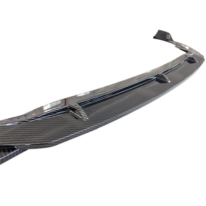 Lèvre de pare-chocs avant pour <span class=keywords><strong>Ford</strong></span> <span class=keywords><strong>Focus</strong></span> 2019 2020 2021 <span class=keywords><strong>2022</strong></span> Accessoires automobiles Motif carbone ABS Lèvre avant Spoiler kit carrosserie - Product Image 5
