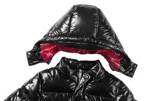 2021 mode réversible Bomber doudoune pour filles et garçons imperméable hiver porté chaud avec grande fermeture éclair à capuche - Product Image 5