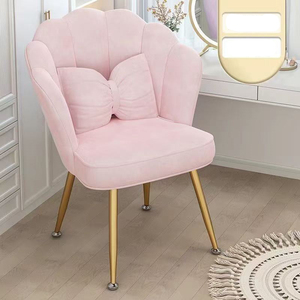 <span class=keywords><strong>Fauteuil</strong></span> moderne en <span class=keywords><strong>velours</strong></span> confortable avec pieds en métal, idéal pour l'extérieur, la chambre, l'hôtel, le salon, la salle à manger, la villa - Product Image 2