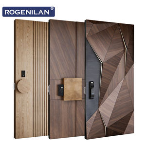 ROGENILAN, principaux fournisseurs chinois de portes d'entrée principales en aluminium sculpté 3D, portes d'entrée extérieures antivol, portes de sécurité - Product Image 5