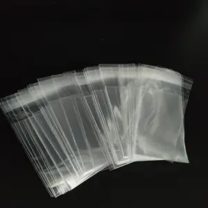 Temizle açılıp kapanabilir kendinden yapışkanlı Opp poli selofan gıda şeker takı hediye keseleri şeffaf ambalaj plastik torba