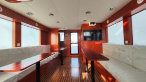 Yate <span class=keywords><strong>de</strong></span> pesca <span class=keywords><strong>de</strong></span> velocidad <span class=keywords><strong>de</strong></span> carga, bote deportivo <span class=keywords><strong>de</strong></span> trabajo, Isla con espera <span class=keywords><strong>de</strong></span> aterrizaje artesanal, 18m, 60 pies, en venta - Product Image 5