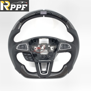 RPPF Nouveau design Meilleure vente Pièces automobiles Volant en fibre de carbone professionnel pour Ford Focus/MK3/<span class=keywords><strong>RS</strong></span>/ST/SE - Product Image 1
