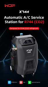 WDF X744 Haut de gamme Entièrement automatique Machine à gaz pour véhicules à essence et à gazole CO2 R744 Écran tactile 10,1 pouces Manomètre numérique 600W - Product Image 4