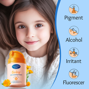 SADOER vendita calda cura del viso idratante vitamina E lenitivo Anti chap bambini <span class=keywords><strong>Calendula</strong></span> <span class=keywords><strong>crema</strong></span> per il viso - Product Image 3