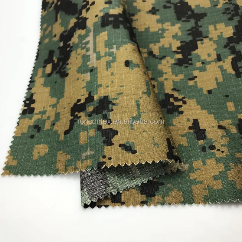 TC 6535 65% Poly 35% Coton MARPART Camouflage ripstop tissu tactique uniforme vêtements de travail tissu