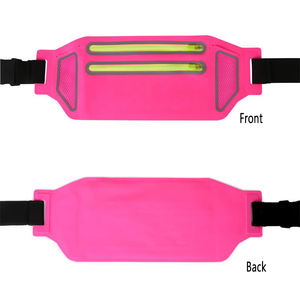 Spandex réfléchissant étanche Gym Sport ceinture <span class=keywords><strong>de</strong></span> course téléphone portable Fanny Pack pochette sac <span class=keywords><strong>de</strong></span> taille - Product Image 4