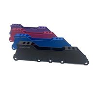 Cadre de patins à roulettes de vitesse en ligne YSMLE à 5 trous, 3 roues 110 mm, 4 roues 90 mm, en aluminium pour hockey