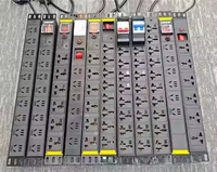 Monti erbare Steckdosen leiste mit 8 Steckdosen und Ein/Aus-Schalter-6,56Ft Verlängerung kabel und Schraub buchse für Wand steckdosen