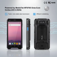 Escáner de Código de Barras PDA Industrial Multifuncional JR 937 de 5 Pulgadas, IP67, Android 13, con Certificación CE, FCC y RoHS, para Almacenes, Comercios y Fábricas