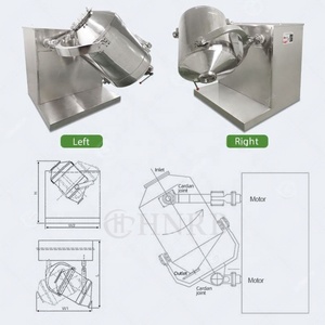 Mezclador Industrial Oscilante de Cereales, Mezclador de Movimiento 3D Tipo Turbula Pequeño para Aplicaciones Químicas - Product Image 4