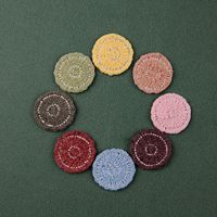 Petites broderies sans colle, idéales pour les pinces à cheveux DIY, les accessoires capillaires et les accessoires vestimentaires.
