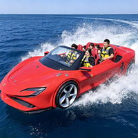 Yacht super-rapide pour cinq personnes avec une vitesse de 50 km/h et une capacité de plus de 500 kg