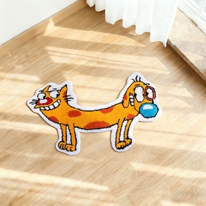 <span class=keywords><strong>Tapis</strong></span> shaggy rose en fourrure The Simpsons Bart <span class=keywords><strong>Simpson</strong></span>, <span class=keywords><strong>tapis</strong></span> de sol tufté fait main sur mesure - Product Image 3