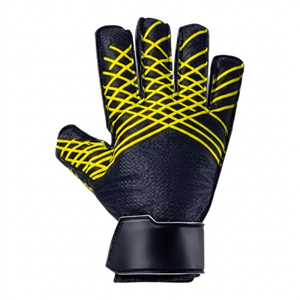 WARPRO INDUSTRY Blue Football Goalkeeper Gloves Full Finger Non Slip Breathable Adjustable <b>Wrist</b> <b>Strap</b> PU Material Powerful - Product Image 1