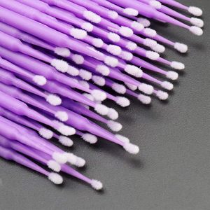 100Pcs Disposable Mascara Wands Micro Applicator <b>Brushes</b> for Eyelash Extension Makeup Cleaning - Product Image 5