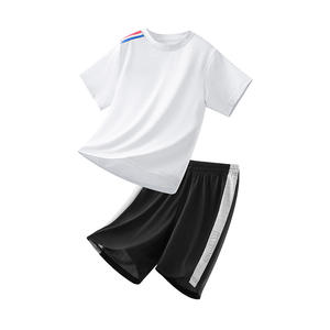 Camiseta de ropa deportiva personalizada con estampado completo para niños y adultos, camiseta para correr Maratón, Conjunto de camiseta de poliéster que absorbe la humedad - Product Image 5