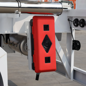 Semi Trailer Tangki Tahan Korosi 2/3/4 As Roda untuk Transportasi Cairan - Product Image 4