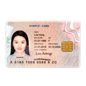 Tarjeta de PVC Personalizada Anti-Falsificación con Película Holográfica Laminada, Tarjetas con Holograma Impermeables - Product Image 1