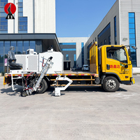 Fabricant de machines de marquage routier par extrusion LXD, équipement de peinture thermique autopropulsé