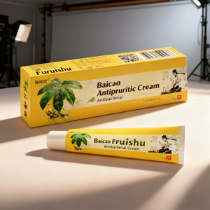 Promoção Quente Pomada Orgânica Pura à Base de Ervas para Alívio da Psoríase, Creme Antibacteriano Nutritivo para Prurido - Product Image 6