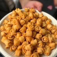 Nouvelle ligne de production de snacks soufflés frits Bugles, extrudeuse de granulés 3D, machine à fabriquer des chips, en acier inoxydable de qualité alimentaire, portable, haute performance