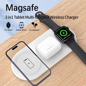 Oferta del Black Friday: Cargador Inalámbrico Portátil 3 en 1 de 15w con Logotipo Personalizado al por Mayor, Base de Carga Rápida para Teléfono - Product Image 2