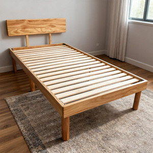 <span class=keywords><strong>Letto</strong></span> <span class=keywords><strong>Singolo</strong></span> Moderno in Legno per Adolescenti, Struttura <span class=keywords><strong>Letto</strong></span> di Tendenza - Product Image 1