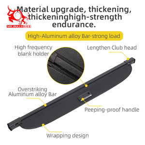 Accesorios de coche cubierta de maletero retráctil estante de paquete trasero de coche para mercedes-benz 2015 GL400 <span class=keywords><strong>GLS</strong></span> - Product Image 3