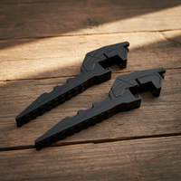Repose-pieds de moto en alliage d'aluminium CNC de haute qualité, couleur personnalisée, placement inférieur, support d'extension Sur-Ron S/X