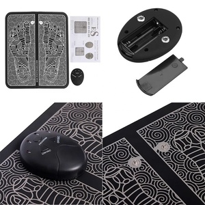 Masajeador de pies eléctrico de SPA de pie de baja frecuencia profesional relajante con masajeador de piernas y pies de calefacción como se ve en la TV - Product Image 3