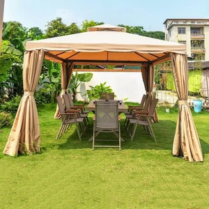 Tenda Parasole Moderna in Lega di Alluminio per Esterni con Grande Ombrello Pubblicitario per Cortili, Giardini, Bancarelle ed Eventi - Product Image 5