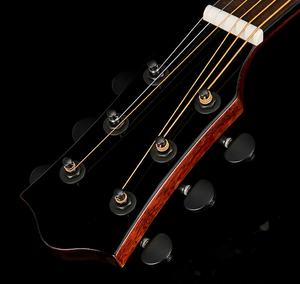 Vente directe Chine Fabricant Guitare acoustique 41 pouces Épicéa Corps en bois massif Palissandre Coupé Brillant Finition mate <span class=keywords><strong>Acajou</strong></span> - Product Image 3