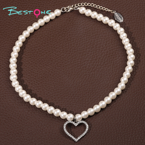 Nuevo superventas personalizado etiqueta privada Vintage regalos de recuerdo regalos del Día de San Valentín amor collar de perlas para mujeres listo para enviar - Product Image 4